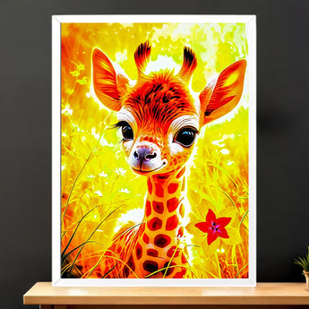 Tableau Girafe