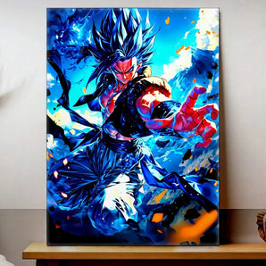 Tableau Gogeta Blue