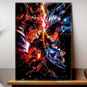Tableau Gojo VS Sukuna