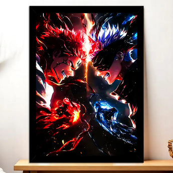 Tableau Gojo VS Sukuna