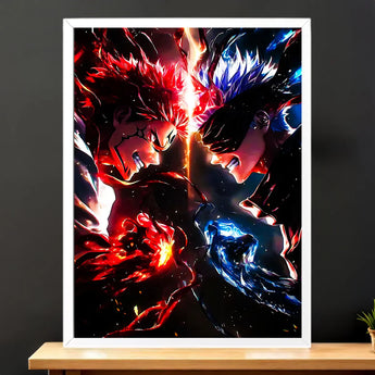 Tableau Gojo VS Sukuna
