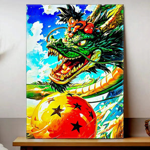 Tableau Goku Dragon Enfant