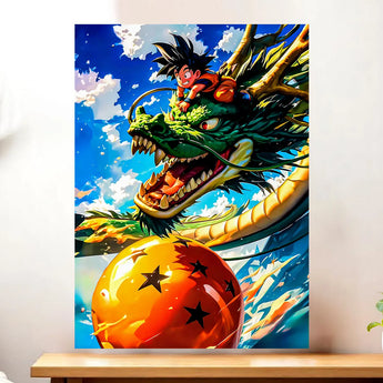 Tableau Goku Dragon Enfant