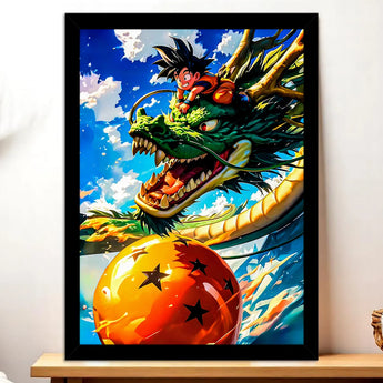 Tableau Goku Dragon Enfant
