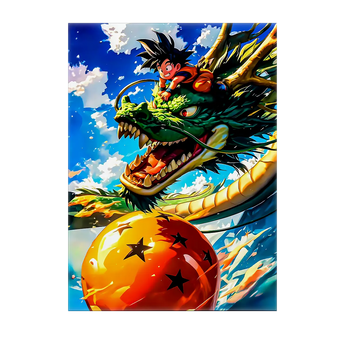 Tableau Goku Dragon Enfant