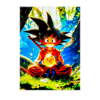 Tableau Goku Enfant
