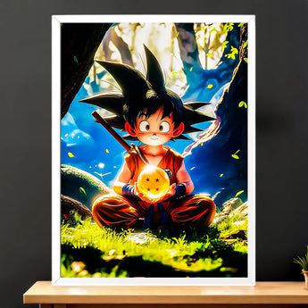 Tableau Goku Enfant