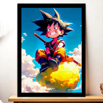 Tableau Goku Nuage Magique