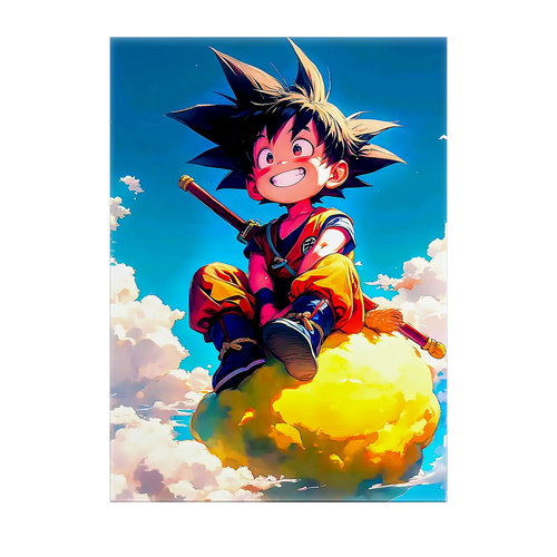 Tableau Goku Nuage Magique