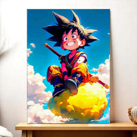 Tableau Goku Nuage Magique