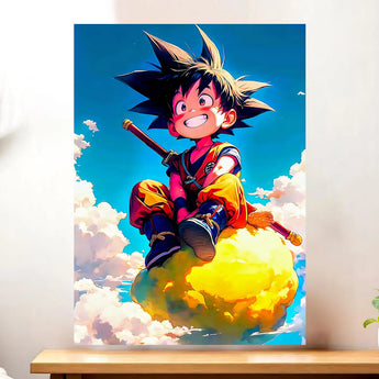 Tableau Goku Nuage Magique