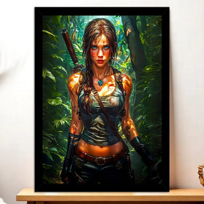 Tableau Lara Croft