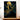 tableau lion haut de gamme montrant un lion rugissant sur un rocher sous une lune dramatique et des nuages
