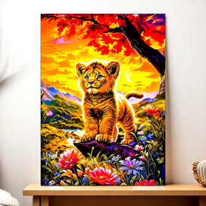 Tableau Lionceau