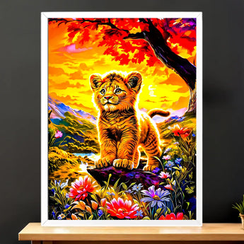 Tableau Lionceau