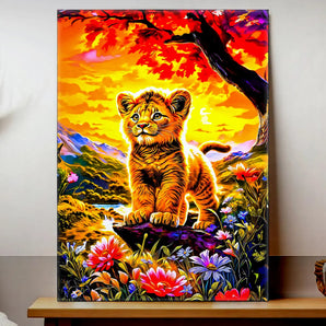 Tableau Lionceau