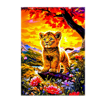 Tableau Lionceau