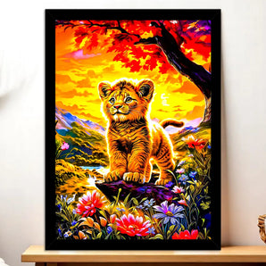 Tableau Lionceau