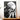 tableau loup monochrome portrait de loup regardant la pleine lune pour décoration murale Les Bois d Aurore