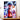 tableau Luffy Gear 5 Les Bois d Aurore illustration manga colorée pose dynamique nuages de fumée sur fond sombre