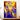tableau manga Bélier Les Bois d Aurore poster personnage en armure doree cheveux violets energie cosmique