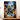 tableau Minato manga montrant Minato en pleine action sous la lune avec eclairs dorés et couleurs vives