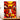tableau Naruto enfant vibrant montrant Naruto en tenue orange accroupi devant le renard Kurama rouge et jaune