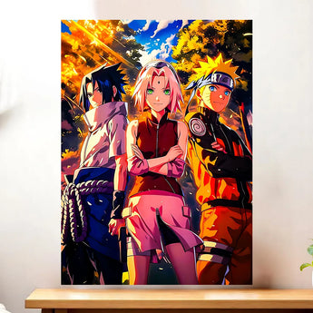 Tableau Naruto Equipe 7
