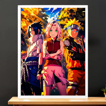 Tableau Naruto Equipe 7