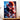 tableau Pain manga Les Bois d Aurore poster personnage anime intense aux effets feu et glace vibrants
