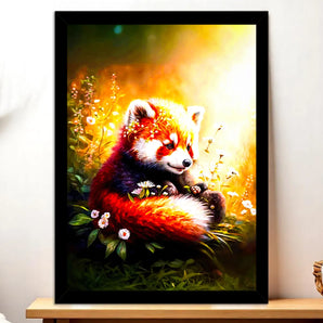 Tableau Panda Roux