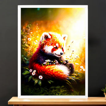 Tableau Panda Roux