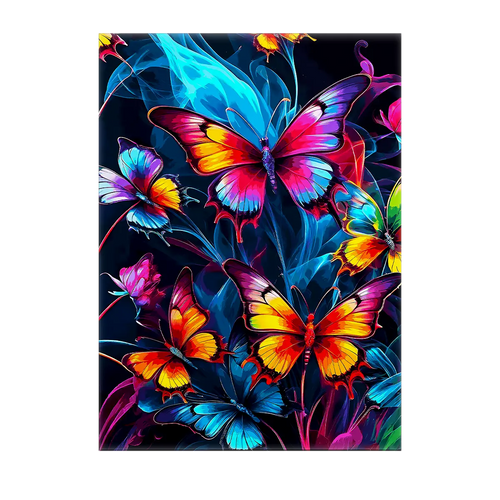 Tableau Papillon Famille