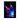 tableau papillon magique Les Bois d Aurore peinture digitale lumineuse bleu violet pour deco murale