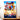 tableau Pat Patrouille coloré pour chambre enfant avec personnages chiots et véhicules de secours