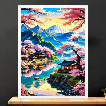 Tableau Paysage Japon