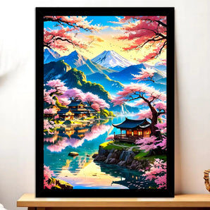 Tableau Paysage Japon