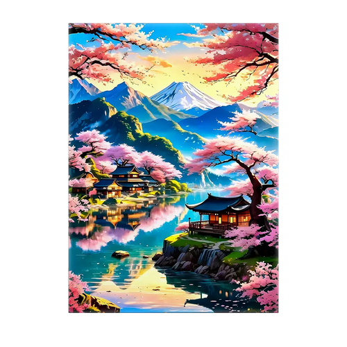 Tableau Paysage Japon