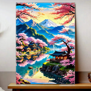 Tableau Paysage Japon