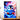 tableau petit pingouin colore sur toile par Les Bois d Aurore pingouin mignon dans eau lumineuse et vibrante