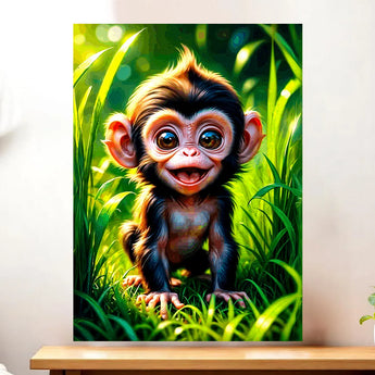 Tableau Petit Singe