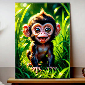 Tableau Petit Singe