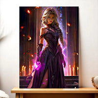 Tableau Princesse Guerrière