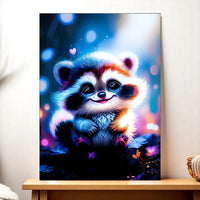 Tableau Raton Laveur