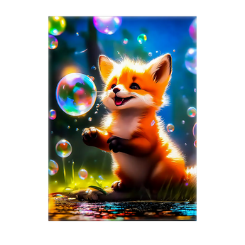Tableau Renard Bulle