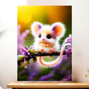 Tableau Souris Mignonne