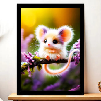 Tableau Souris Mignonne
