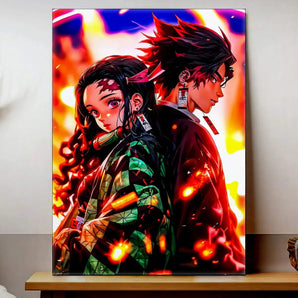 Tableau Tanjiro X Nezuko