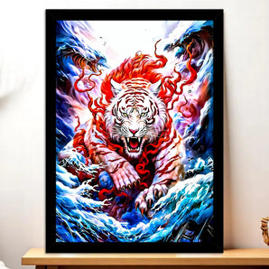 Tableau Tigre Chinois
