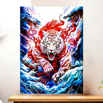 Tableau Tigre Chinois